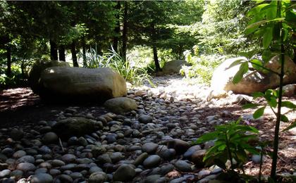 River Rock at National AIDS Memorial Grove